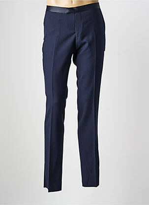 Pantalon slim taille à pinces taille normale bleu TAGLIATORE homme