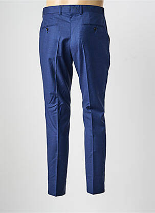 Pantalon slim taille à pinces taille normale bleu ROY ROBSON homme