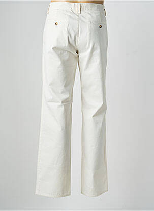 Pantalon chino tissage popeline taille normale beige LA MARTINA homme