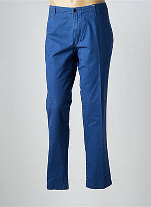 Pantalon chino stretch taille normale bleu HARTFORD homme