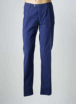 Pantalon chino tissage popeline taille normale bleu CH. K. WILLIAMS homme