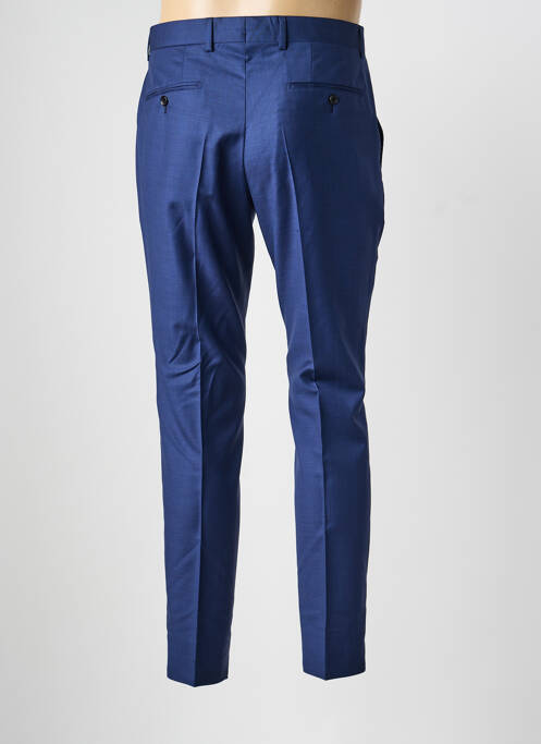 Pantalon slim taille à pinces taille normale bleu ROY ROBSON homme
