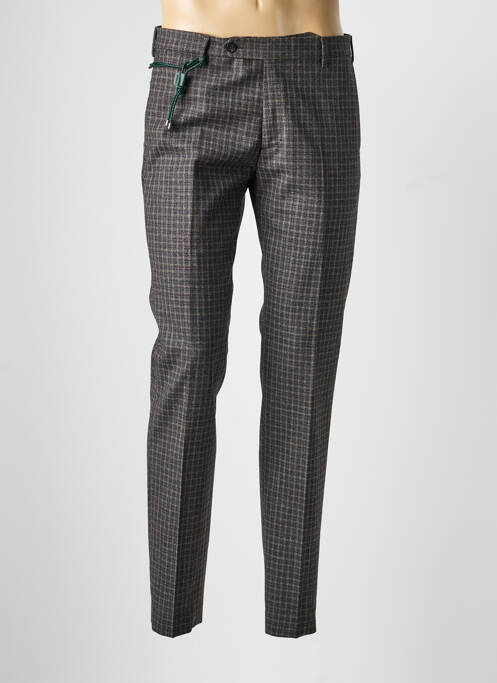 Pantalon slim tissage chiné taille normale gris TASCAMERICA BY BERWICH homme