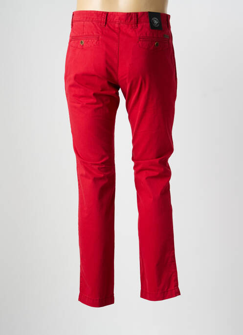 Pantalon chino stretch taille normale rouge ROY ROBSON homme