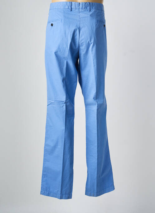 Pantalon chino tissage popeline taille normale bleu HARTFORD homme