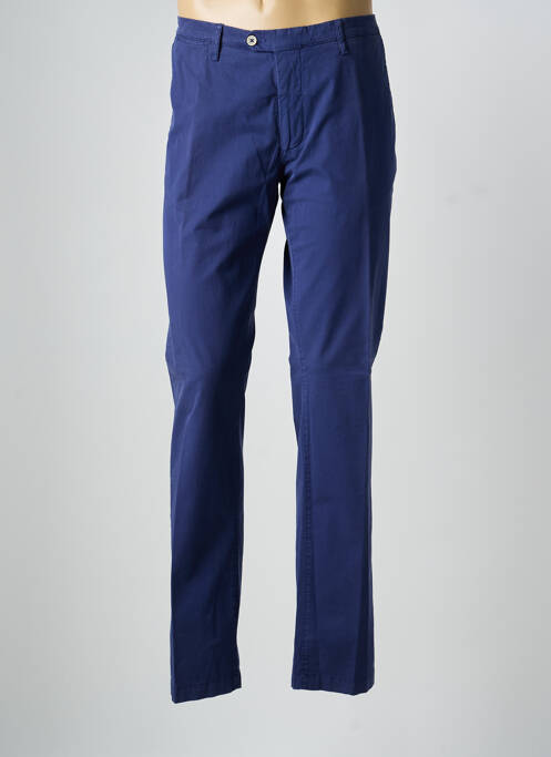 Pantalon chino tissage popeline taille normale bleu CH. K. WILLIAMS homme