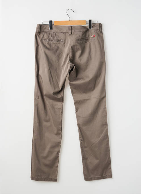Pantalon chino tissage popeline taille normale gris NAPAPIJRI femme
