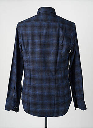 Chemise manches longues coupe cintrée bleu PAL ZILERI homme