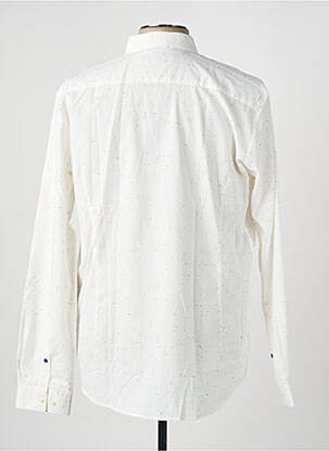 Chemise manches longues coupe cintrée beige OLIVIER STRELLI homme
