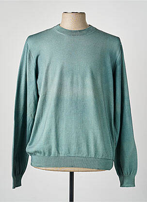 Pull stretch manches longues vert PAL ZILERI homme