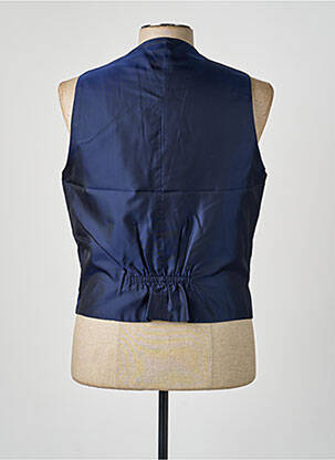 Gilet sans manche poches bleu CONFEZIONI LERARIO homme