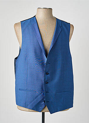 Gilet sans manche poches bleu ROY ROBSON homme