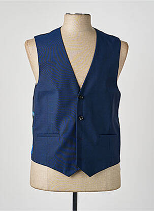 Gilet sans manche poches bleu PAUL SMITH homme