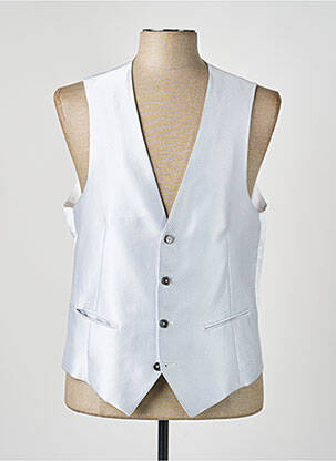 Gilet sans manche poches blanc PAL ZILERI homme