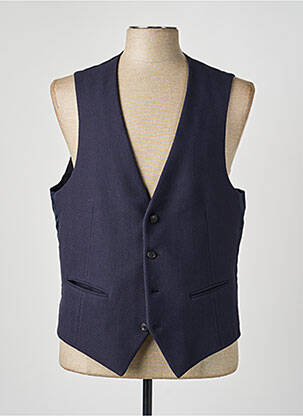 Gilet sans manche poches bleu PAL ZILERI homme