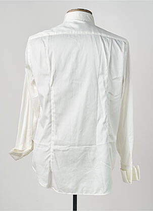Chemise manches longues coupe cintrée beige GREGE CREATION homme