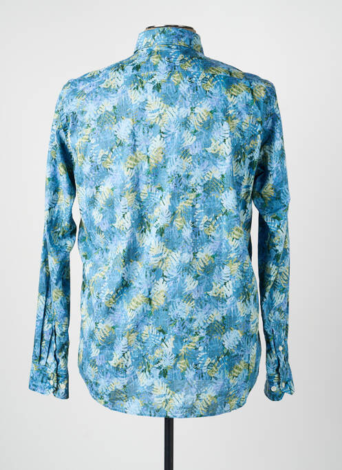 Chemise manches longues coupe cintrée bleu HARTFORD homme