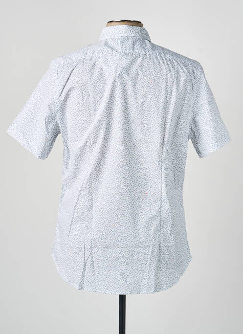 Chemise manches courtes imprimé fantaisie bleu PAUL SMITH homme