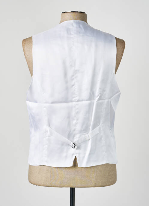 Gilet sans manche poches blanc PAL ZILERI homme