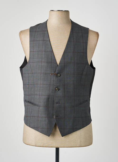 Gilet sans manche poches gris PAL ZILERI homme