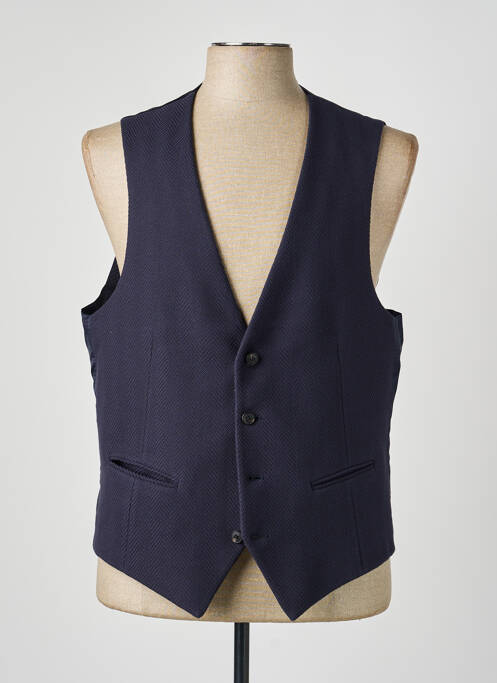 Gilet sans manche poches bleu PAL ZILERI homme
