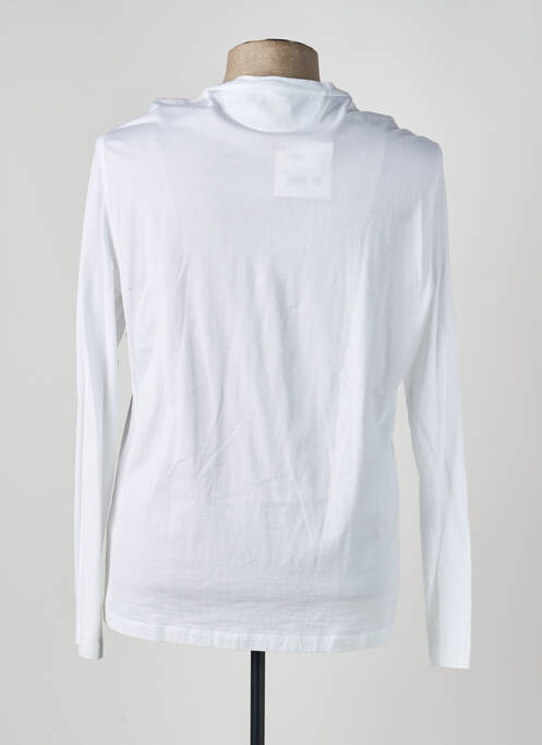 T-shirt coupe cintrée manches longues blanc PAL ZILERI homme