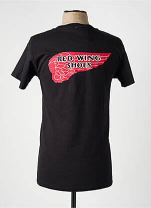 T-shirt coupe cintrée manches courtes noir REDWING homme