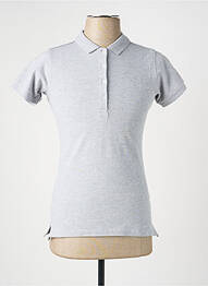 Polo stretch manches courtes gris RUSSEL homme