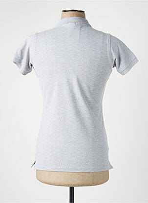 Polo stretch manches courtes gris RUSSEL homme