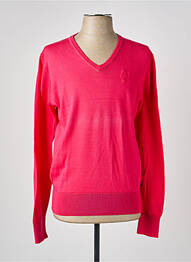 Pull col v manches longues rose PAUL SMITH homme