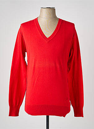 Pull manches longues manches longues rouge PAUL SMITH homme