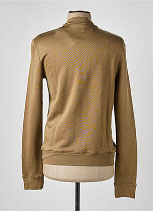Veste casual manches longues vert MAJESTIC FILATURES homme