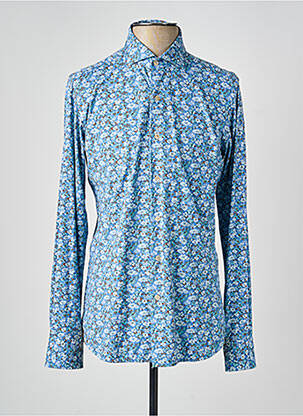 Chemise manches longues imprimé fleurs bleu ORIAN homme