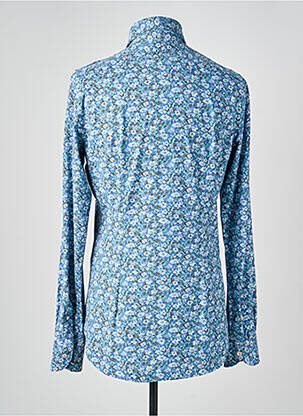 Chemise manches longues imprimé fleurs bleu ORIAN homme
