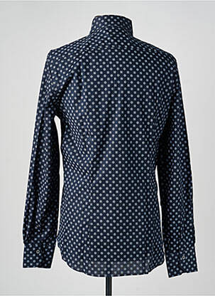 Chemise manches longues imprimé fantaisie bleu BAGUTTA homme