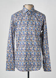 Chemise manches longues imprimé fantaisie bleu ETON homme