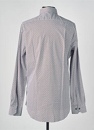 Chemise manches longues imprimé fantaisie bleu PAL ZILERI homme