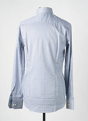 Chemise manches longues imprimé fantaisie bleu ETON homme
