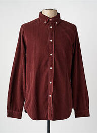 Chemise manches longues coupe droite violet PAUL SMITH homme