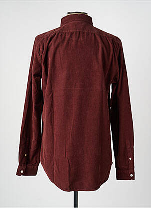 Chemise manches longues coupe droite violet PAUL SMITH homme