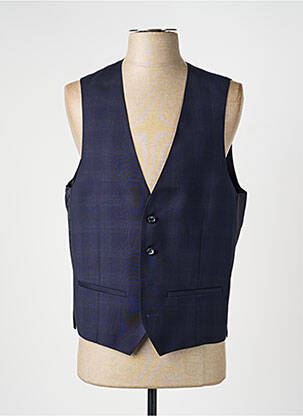 Gilet sans manche coupe cintrée bleu ROY ROBSON homme