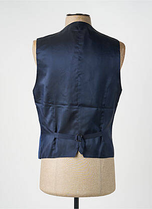 Gilet sans manche coupe cintrée bleu HUGO BOSS homme