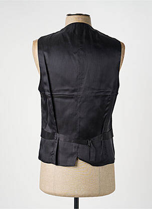 Gilet sans manche effet matière satinée noir PAL ZILERI homme