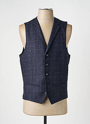 Gilet sans manche coupe cintrée bleu ROY ROBSON homme
