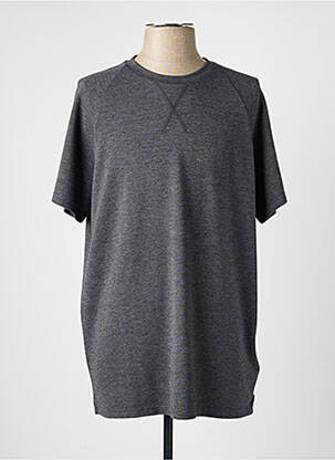 T-shirt coupe droite manches courtes gris INK homme