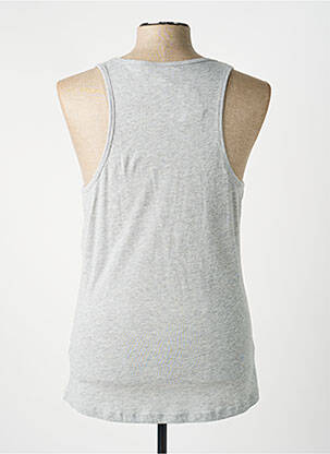 Débardeur coupe cintrée sans manche gris B&C homme