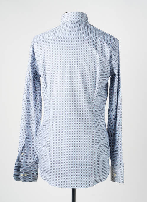 Chemise manches longues imprimé fantaisie bleu ETON homme