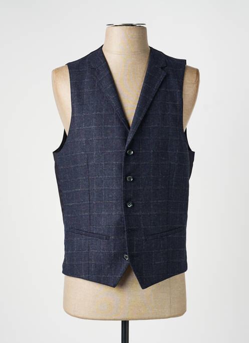 Gilet sans manche coupe cintrée bleu ROY ROBSON homme