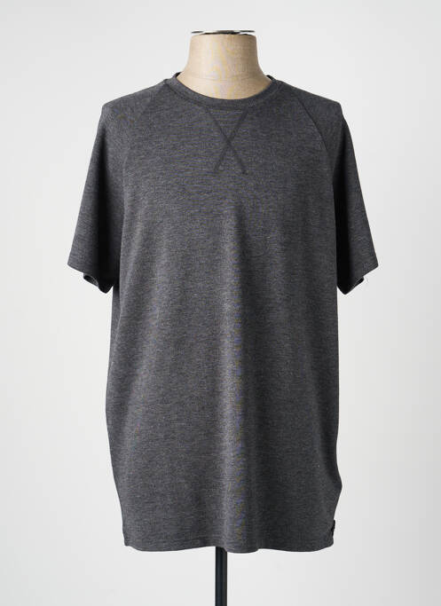 T-shirt coupe droite manches courtes gris INK homme