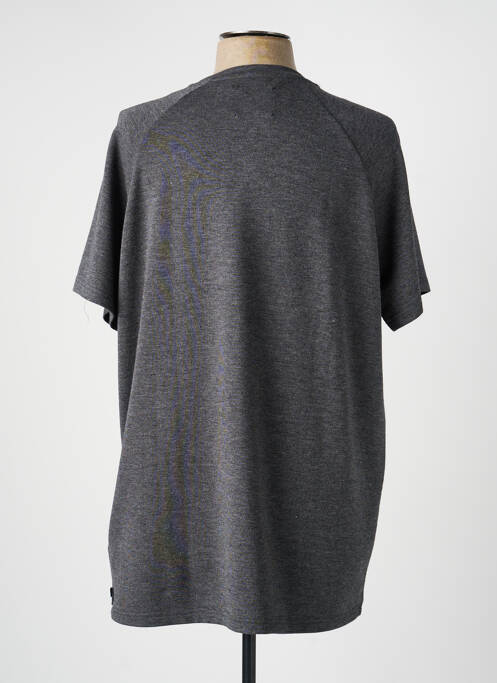 T-shirt coupe droite manches courtes gris INK homme